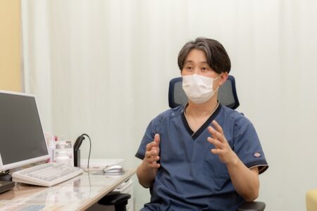 検査結果だけでなく、症状の経過まで丁寧に診療します