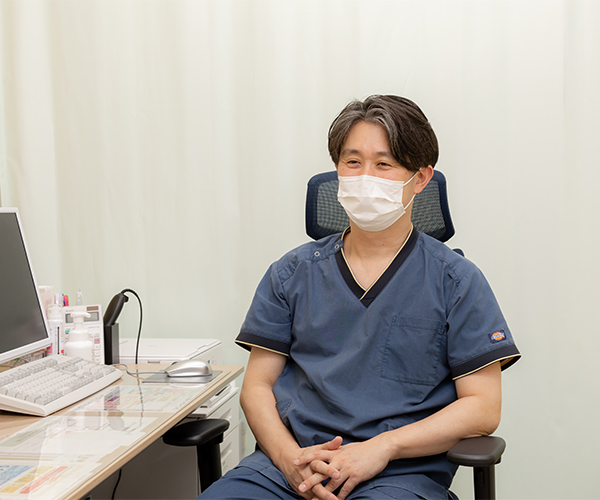 子どもと話しながら診療できる小児科に、自然と惹かれていった